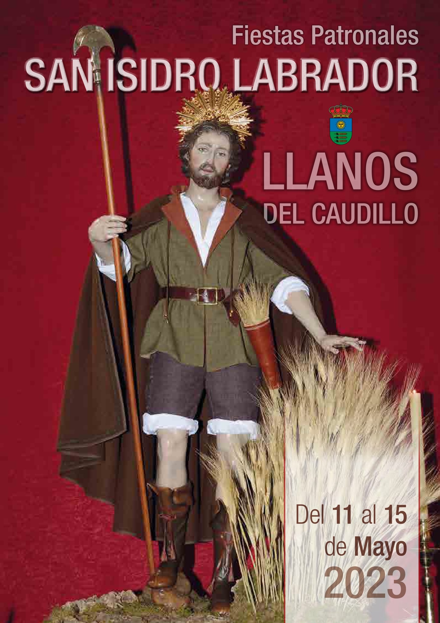 Fiestas patronales en honor a San Isidro 2023 Llanos del Caudillo